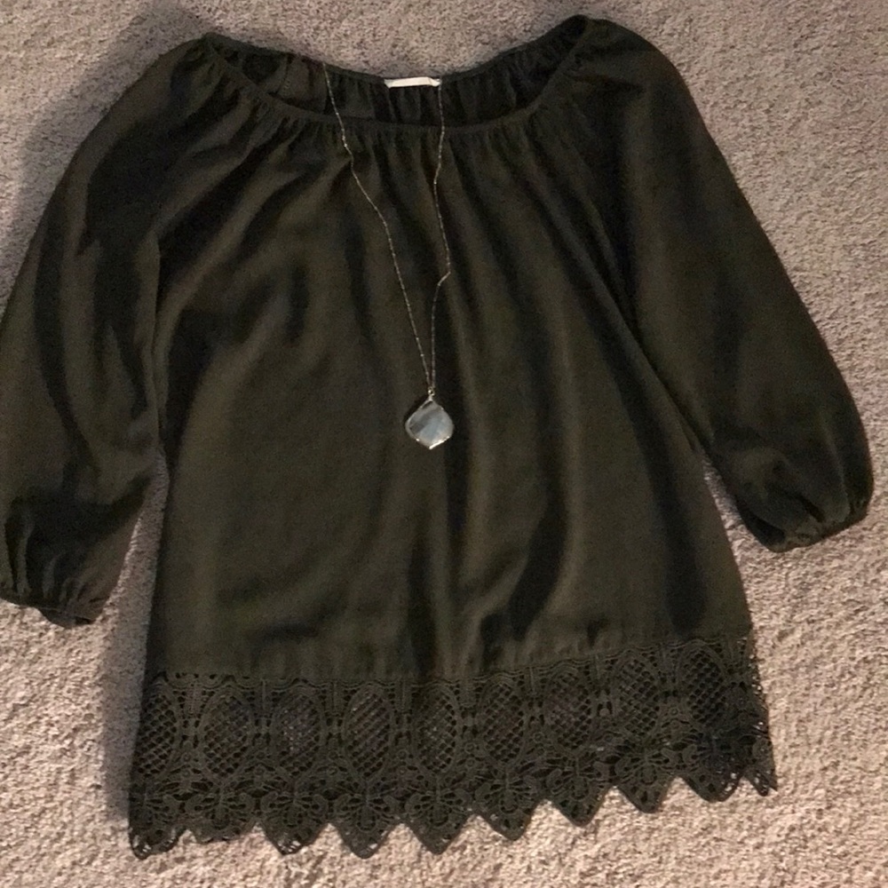 Off the shoulder top